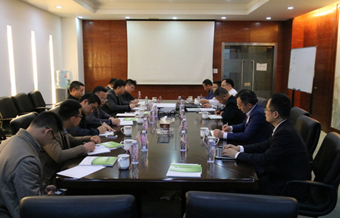 广东四会市政府领导陈腾达一行来公司考察